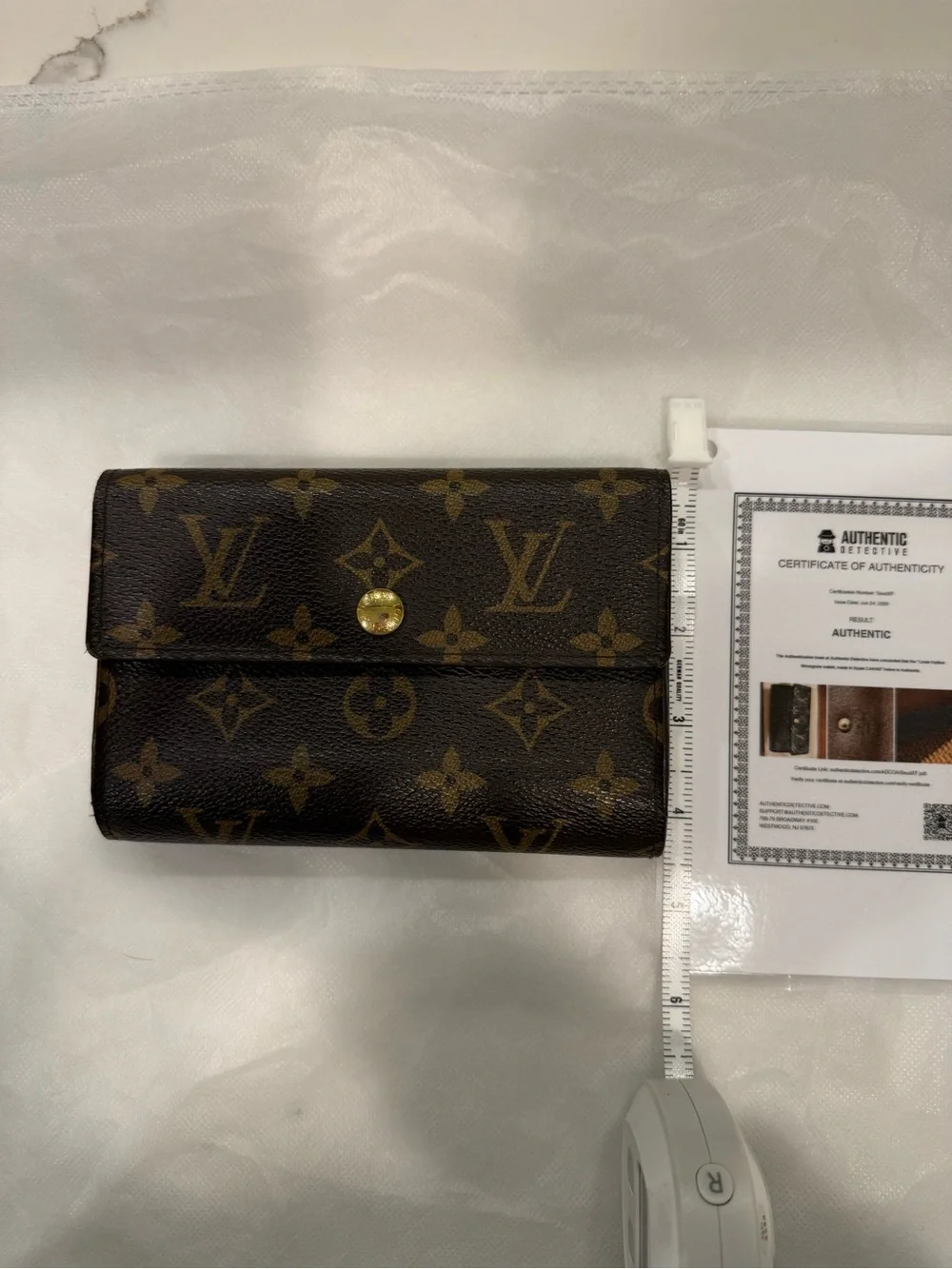 Louis Vuitton Monogram International Long Wallet